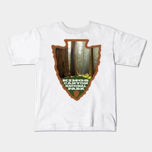 Kings Canyon National Park arrowhead Kids T-Shirt